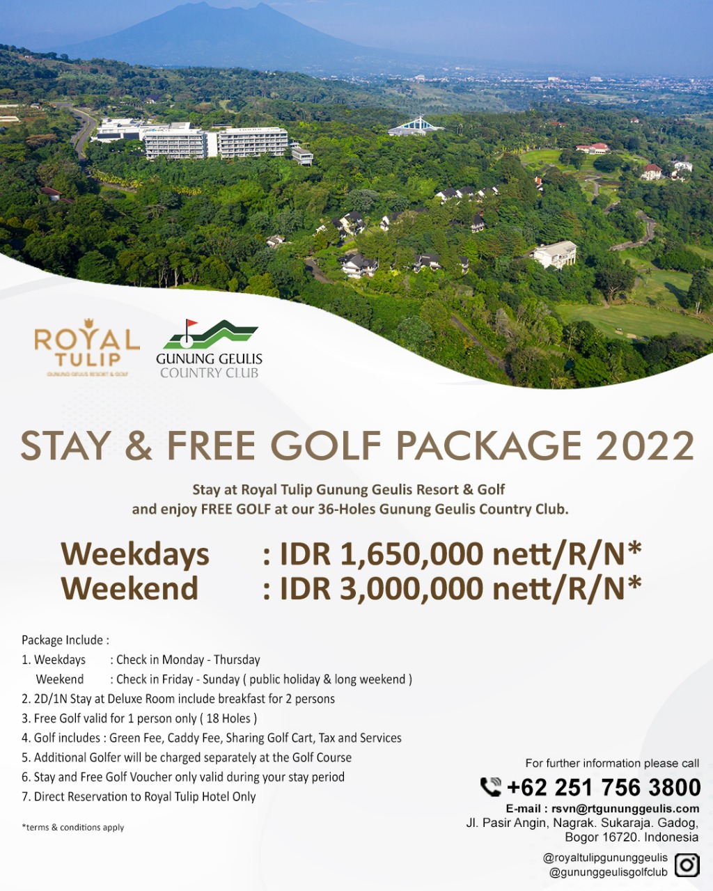 Stay & Free Golf 2022