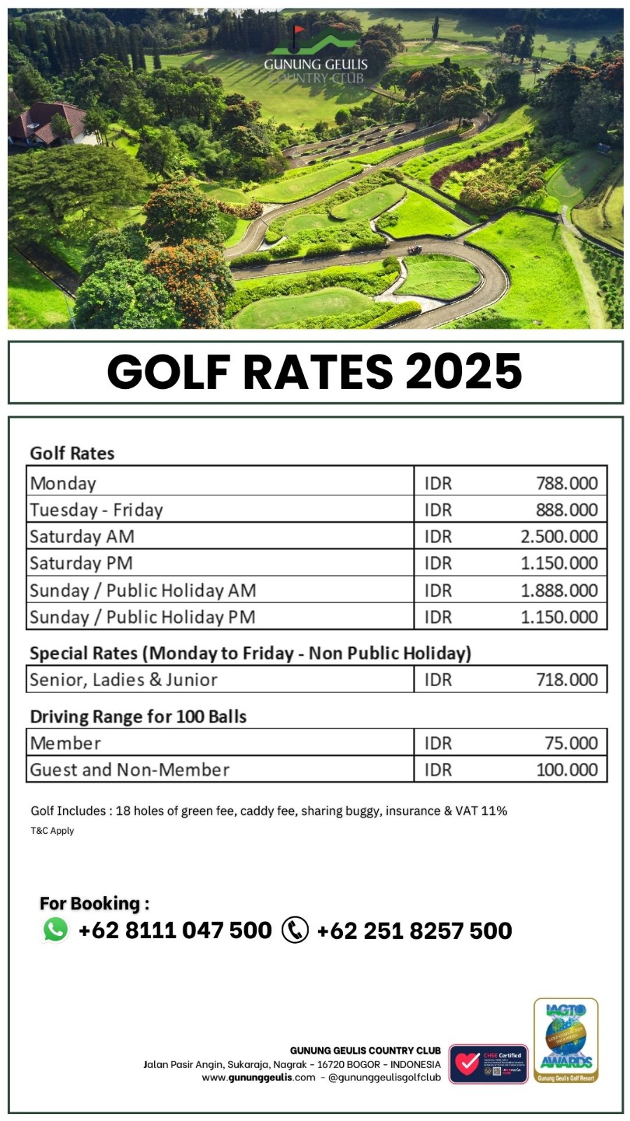 RATE 2025 UPDATE MAY 2025